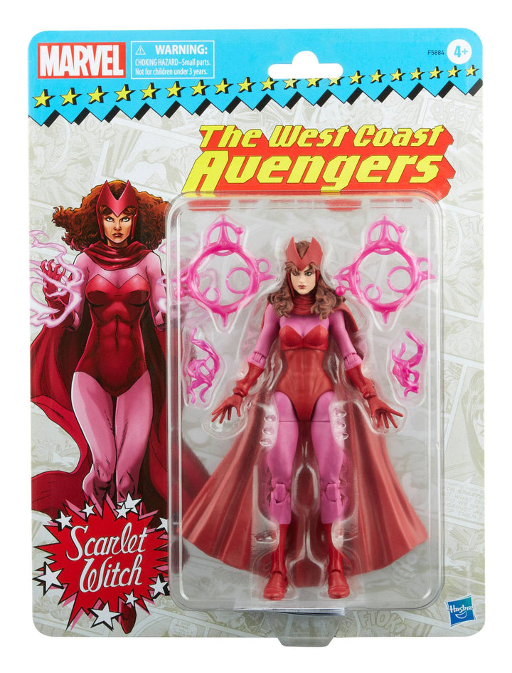 Hasbro Marvel Legends Series Scarlet Witch Retro Action Figure