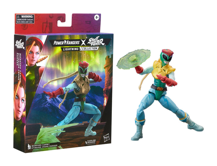 Power Rangers X Street Fighter Lightning Collection Morphed Cammy Stinging Crane Ranger *Exclusive