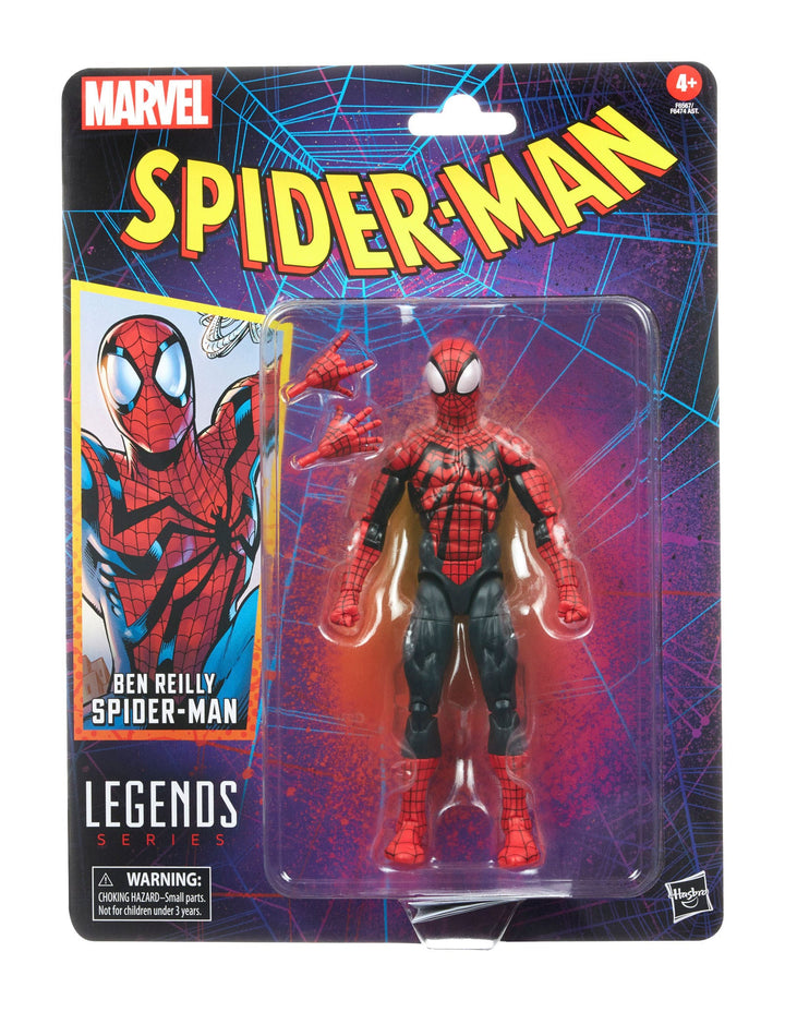 Marvel Legends Retro Spider-Man (7) Figures Complete Bundle