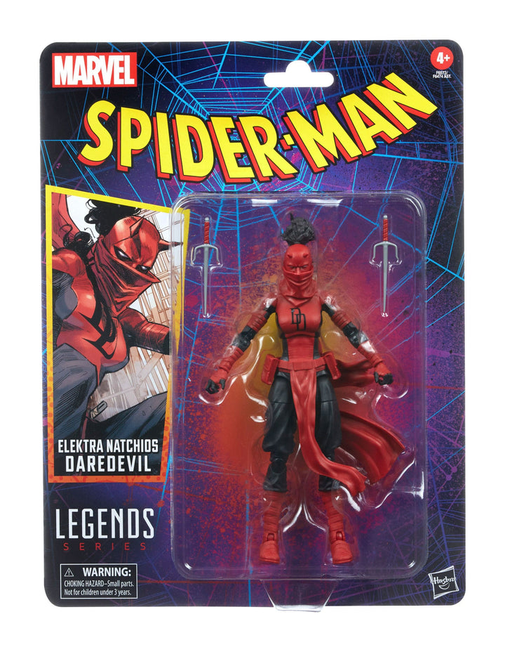 Marvel Legends Retro Spider-Man (7) Figures Complete Bundle