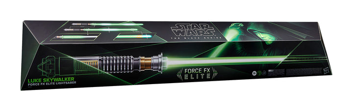 Star Wars The Black Series Luke Skywalker Force FX Elite Electronic Lightsaber