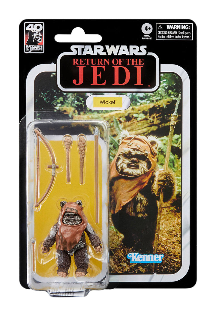 Star Wars The Black Series Return of The Jedi 40th Anniversary Wicket Action Figure