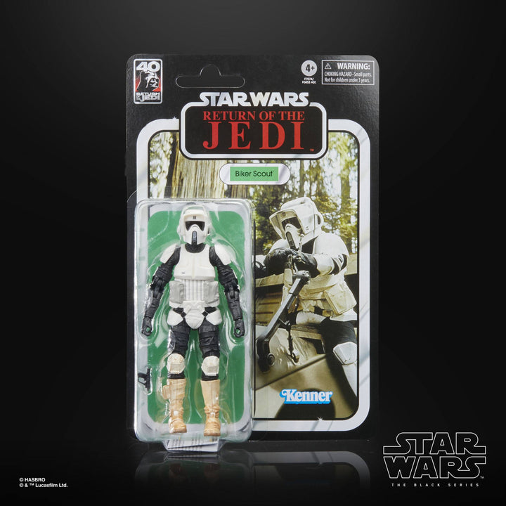 Hasbro Star Wars The Black Series Return of The Jedi 40th Anniversary Biker Scout Action Figure