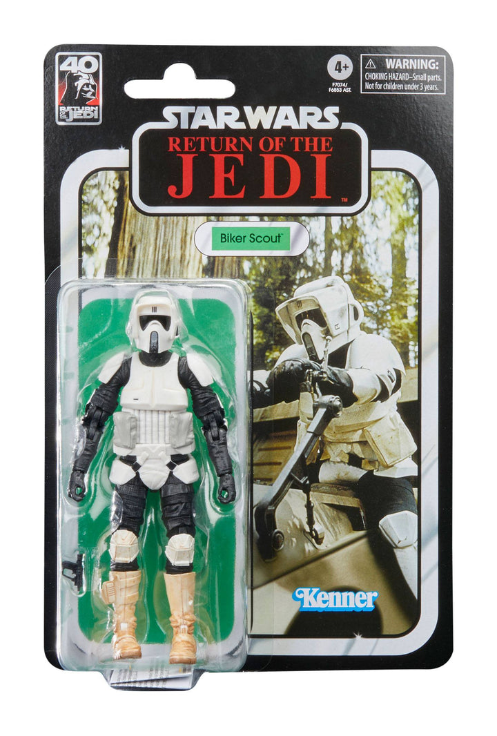 Hasbro Star Wars The Black Series Return of The Jedi 40th Anniversary Biker Scout Action Figure