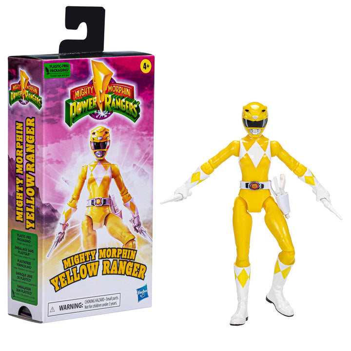 Power Rangers Mighty Morphin Yellow Ranger Action Figure