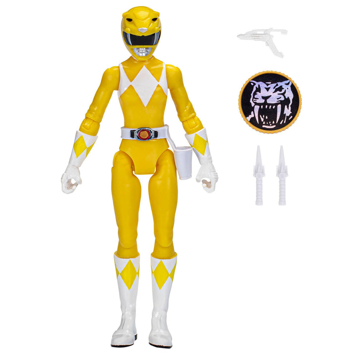 Power Rangers Mighty Morphin Yellow Ranger Action Figure