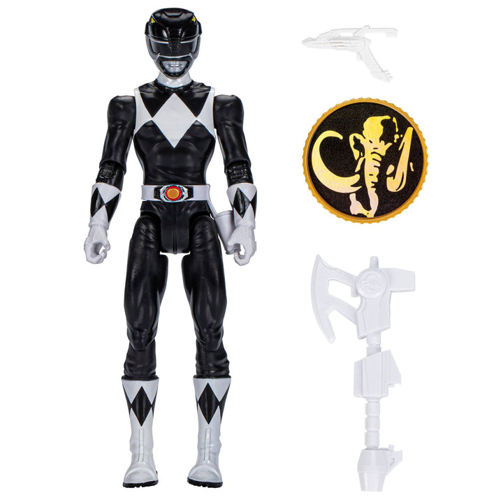 Power Rangers Mighty Morphin Black Ranger Action Figure