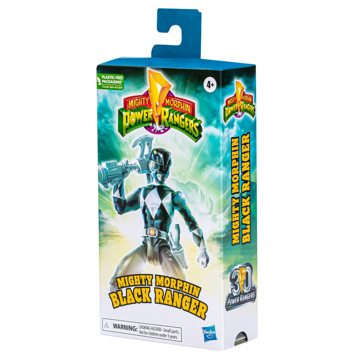 Power Rangers Mighty Morphin Black Ranger Action Figure