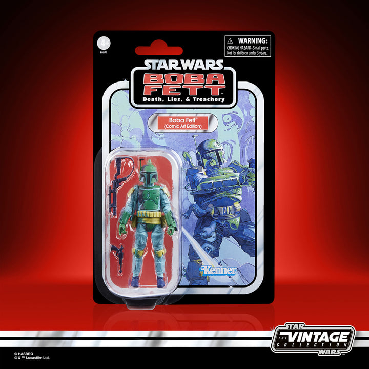 Star Wars The Vintage Collection Boba Fett (Death, Lies & Treachery Comic Art Edition)