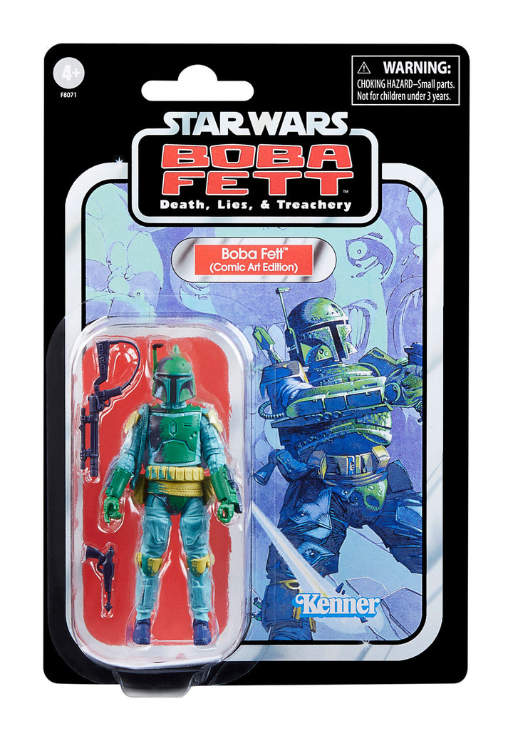 Star Wars The Vintage Collection Boba Fett (Death, Lies & Treachery Comic Art Edition)