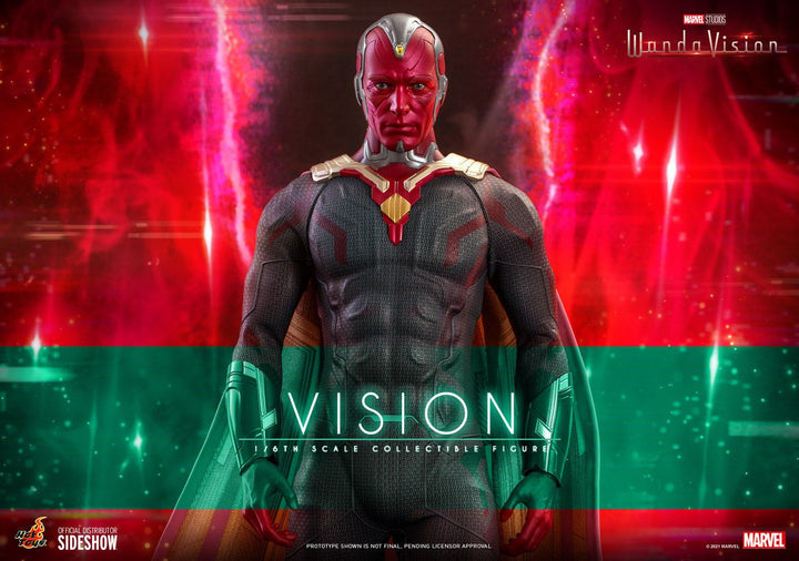 Hot Toys Wandavision 1/6 Scale Action Figure - Vision, Infinity Collectables