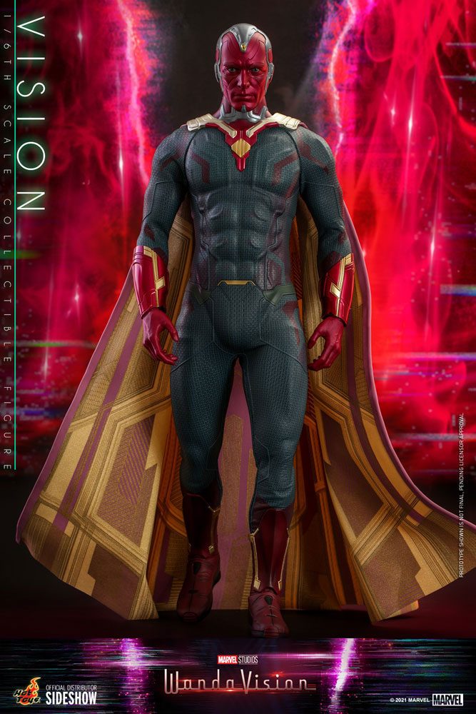 Hot Toys Wandavision 1/6 Scale Action Figure - Vision, Infinity Collectables