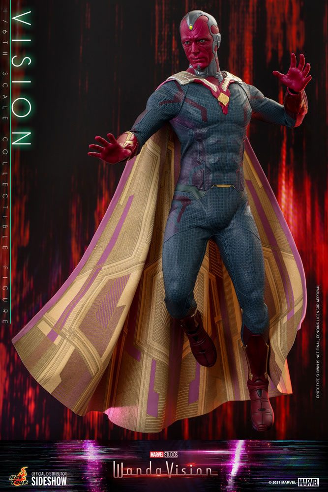 Hot Toys Wandavision 1/6 Scale Action Figure - Vision, Infinity Collectables