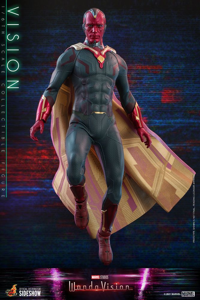 Hot Toys Wandavision 1/6 Scale Action Figure - Vision, Infinity Collectables
