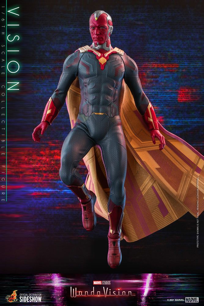 Hot Toys Wandavision 1/6 Scale Action Figure - Vision, Infinity Collectables
