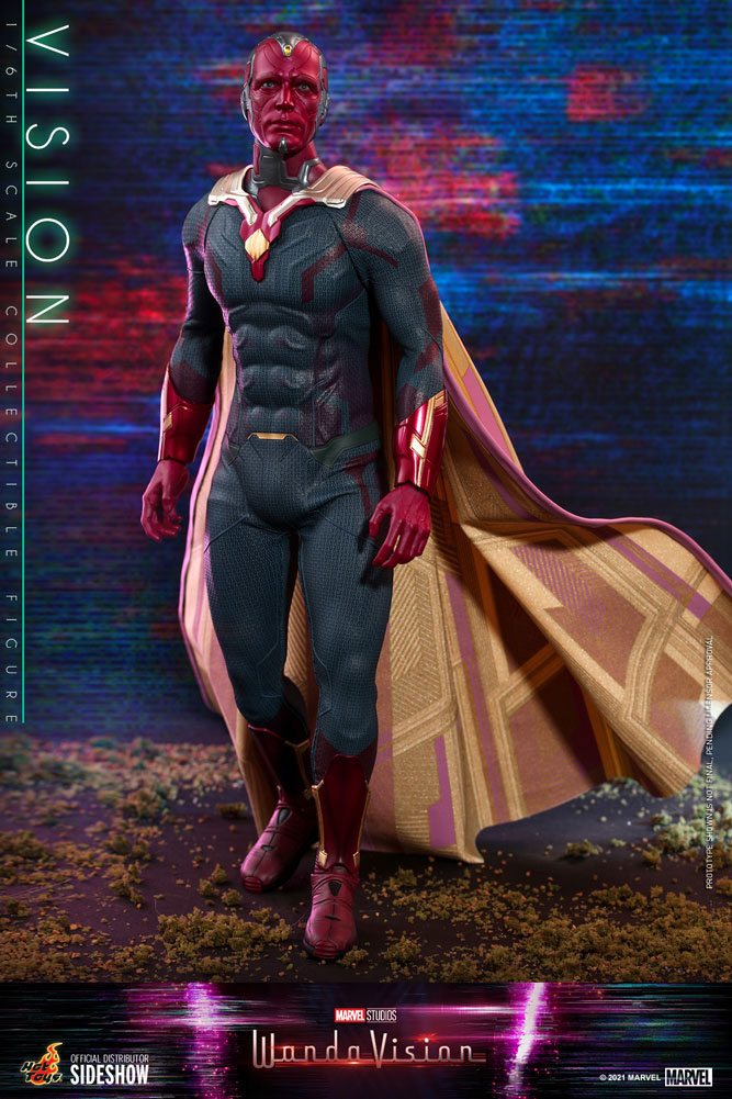 Hot Toys Wandavision 1/6 Scale Action Figure - Vision, Infinity Collectables