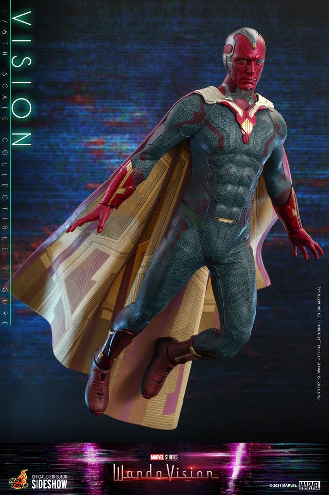 Hot Toys Wandavision 1/6 Scale Action Figure - Vision, Infinity Collectables