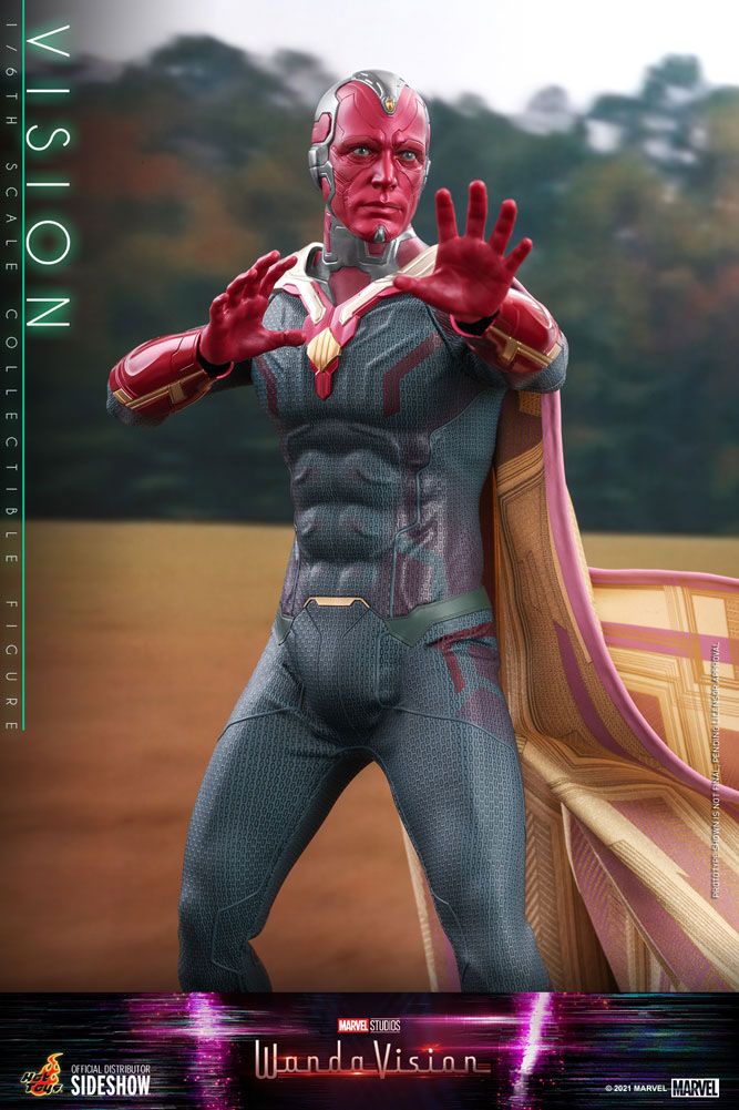 Hot Toys Wandavision 1/6 Scale Action Figure - Vision, Infinity Collectables