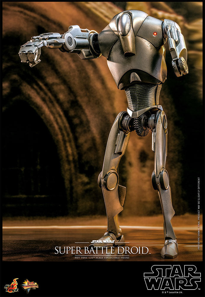 Hot Toys Star Wars Attack Of The Clones 20th Anniversary 1/6 Scale Super Battle Droid