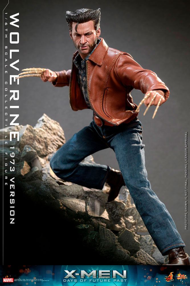 Hot Toys 1:6 Marvel X-Men Days of Future Past Wolverine (1973 Version)