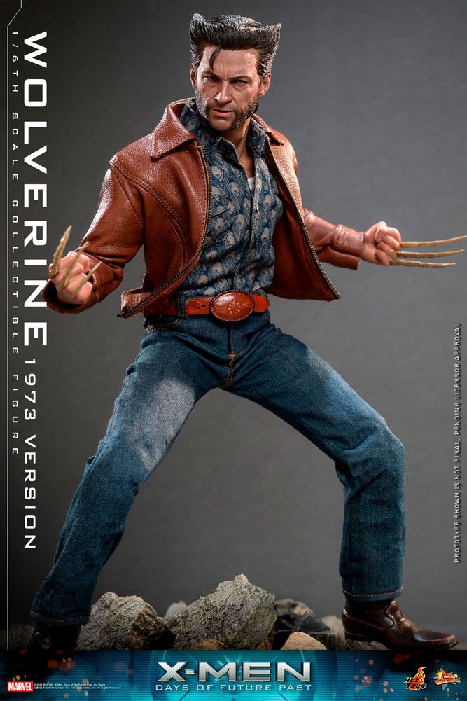 Hot Toys 1:6 Marvel X-Men Days of Future Past Wolverine (1973 Version)