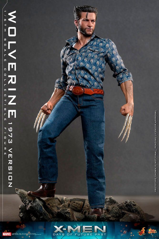 Hot Toys 1:6 Marvel X-Men Days of Future Past Wolverine (1973 Version)