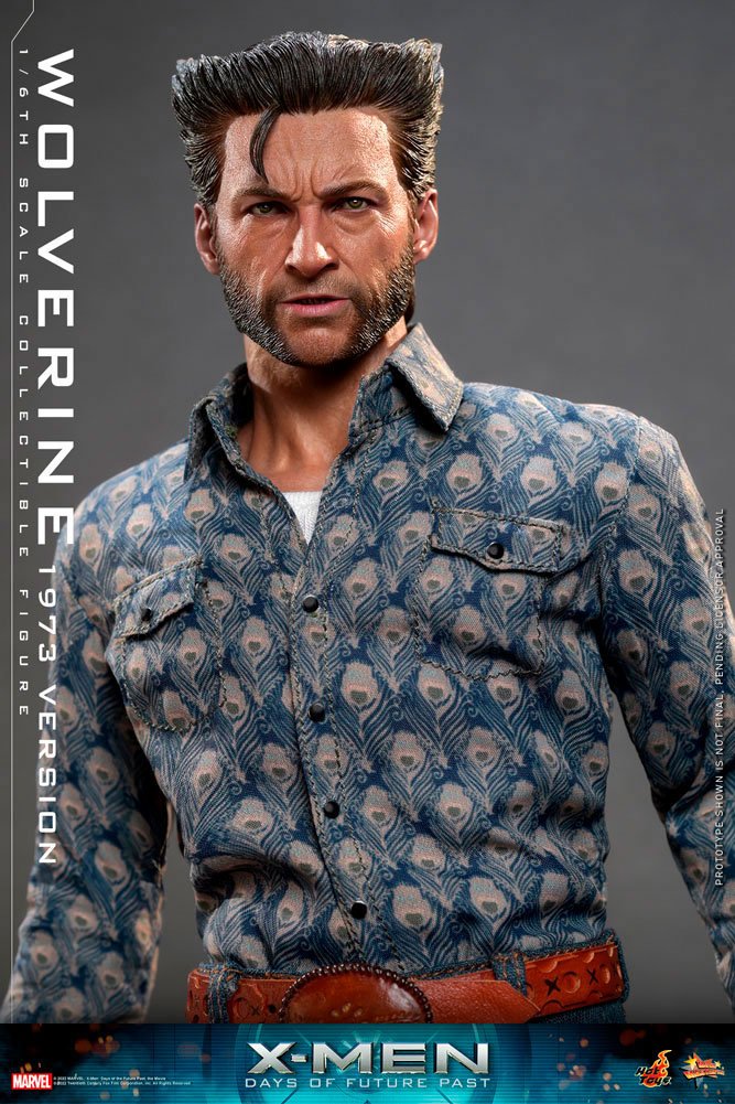 Hot Toys 1:6 Marvel X-Men Days of Future Past Wolverine (1973 Version)