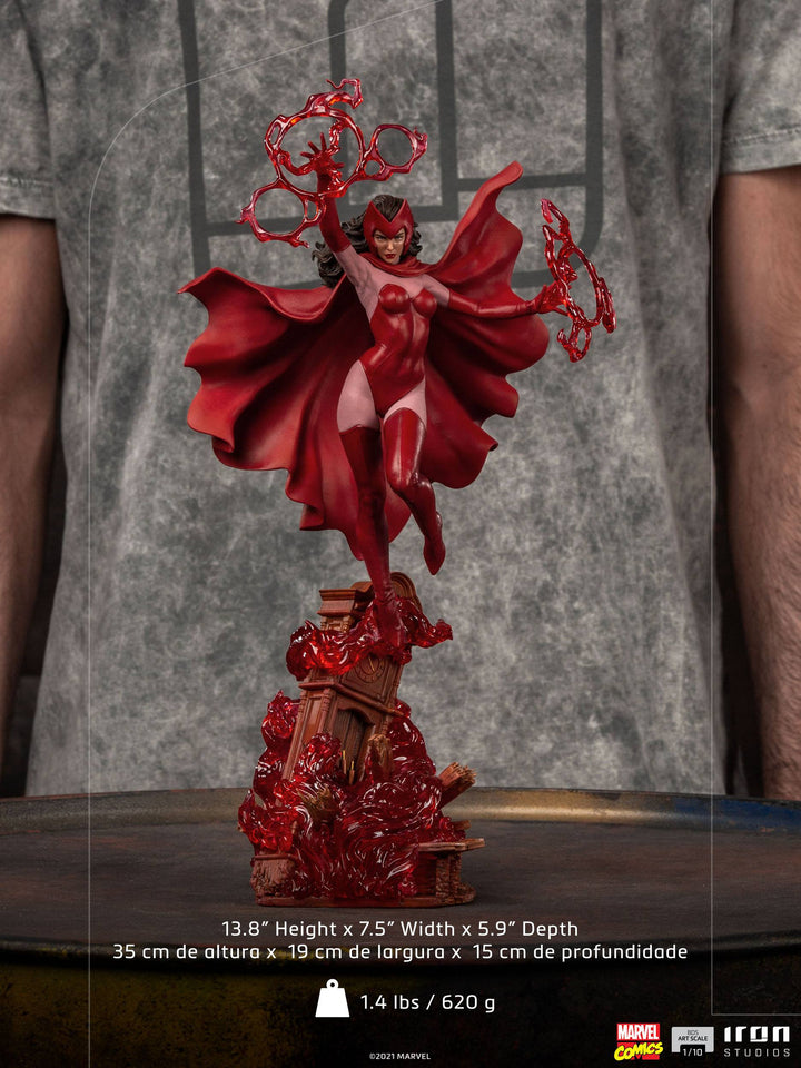 Iron Studios Marvel Comics BDS Art Scale Statue 1/10 Scarlet Witch