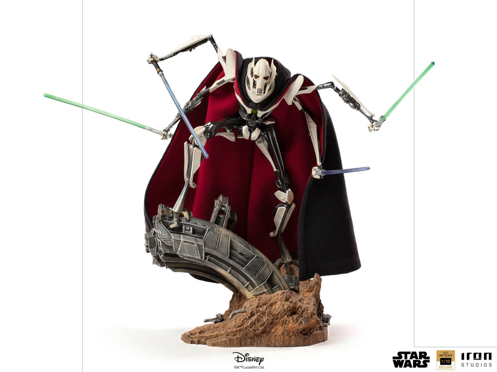 Iron Studios Star Wars Deluxe BDS Art Scale Statue 1/10 General Grievous, Infinity Collectables , Uncategorized