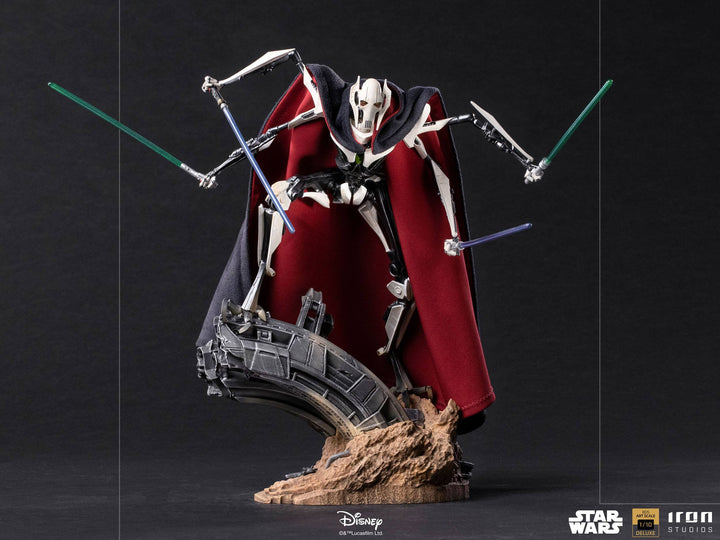 Iron Studios Star Wars Deluxe BDS Art Scale Statue 1/10 General Grievous, Infinity Collectables , Uncategorized