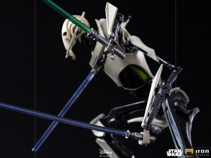 Iron Studios Star Wars Deluxe BDS Art Scale Statue 1/10 General Grievous, Infinity Collectables , Uncategorized