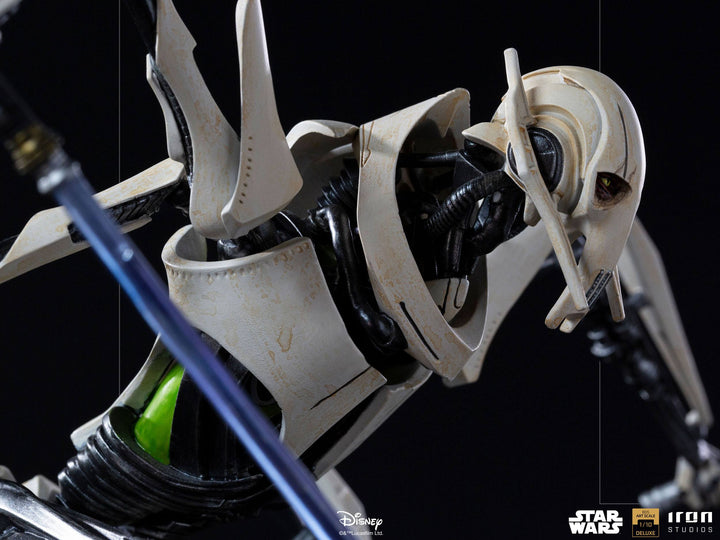 Iron Studios Star Wars Deluxe BDS Art Scale Statue 1/10 General Grievous, Infinity Collectables , Uncategorized
