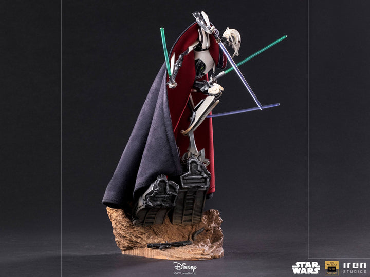 Iron Studios Star Wars Deluxe BDS Art Scale Statue 1/10 General Grievous, Infinity Collectables , Uncategorized