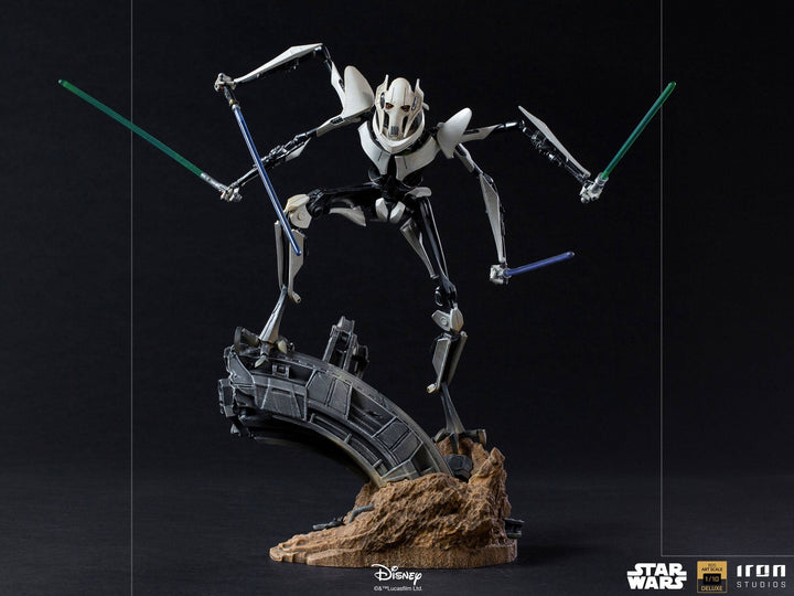 Iron Studios Star Wars Deluxe BDS Art Scale Statue 1/10 General Grievous, Infinity Collectables , Uncategorized