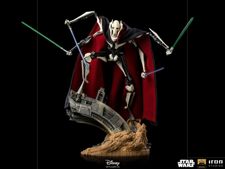 Iron Studios Star Wars Deluxe BDS Art Scale Statue 1/10 General Grievous, Infinity Collectables , Uncategorized