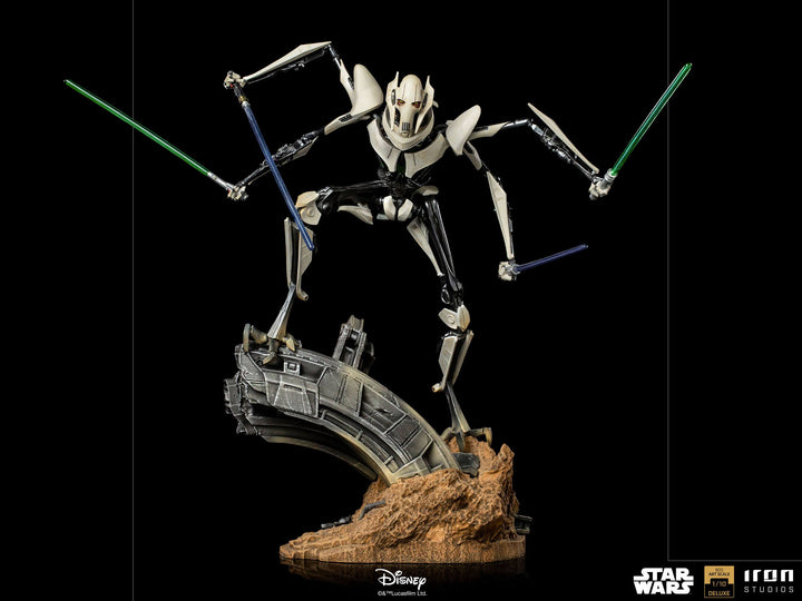 Iron Studios Star Wars Deluxe BDS Art Scale Statue 1/10 General Grievous, Infinity Collectables , Uncategorized