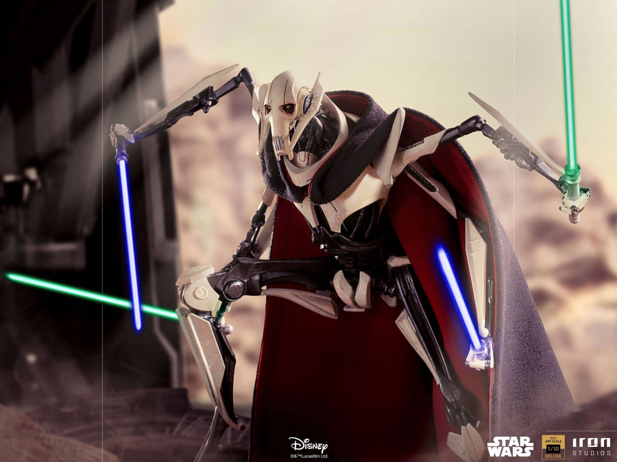 Iron Studios Star Wars Deluxe BDS Art Scale Statue 1/10 General Grievous, Infinity Collectables , Uncategorized