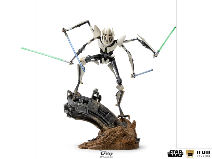 Iron Studios Star Wars Deluxe BDS Art Scale Statue 1/10 General Grievous, Infinity Collectables , Uncategorized