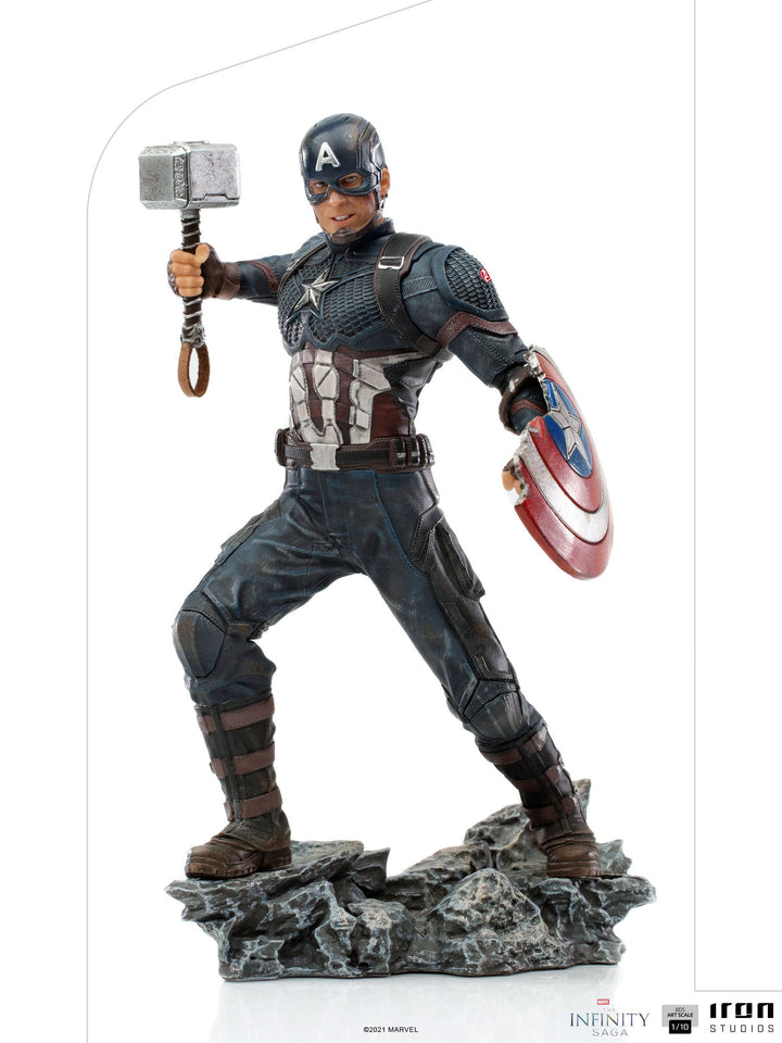 Iron Studios Marvel The Infinity Saga 1/10 Art Scale Statue Captain America
