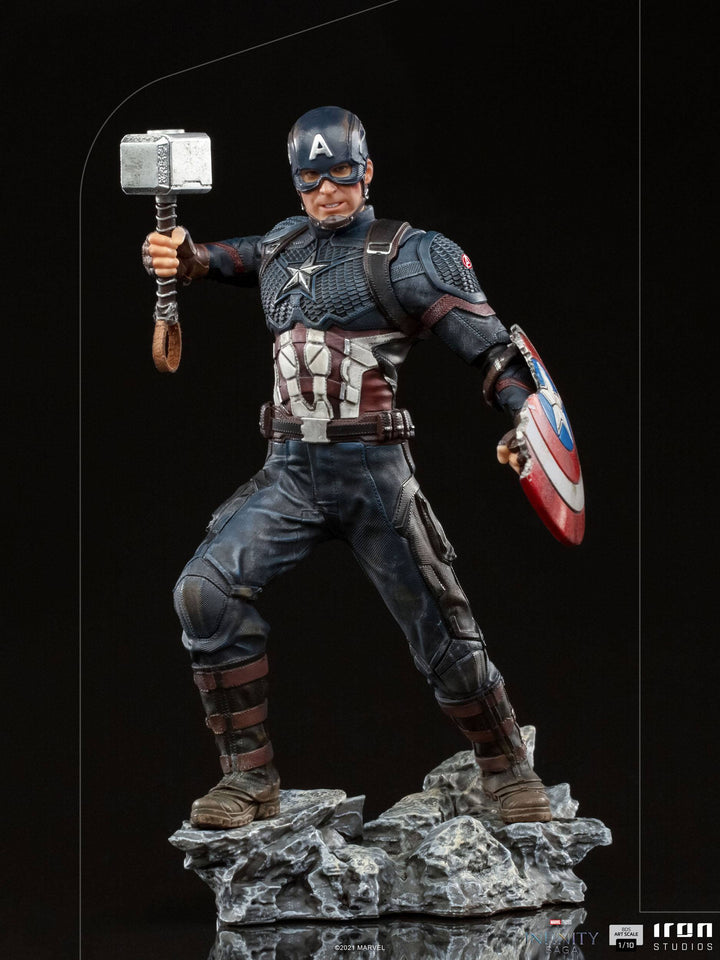 Iron Studios Marvel The Infinity Saga 1/10 Art Scale Statue Captain America