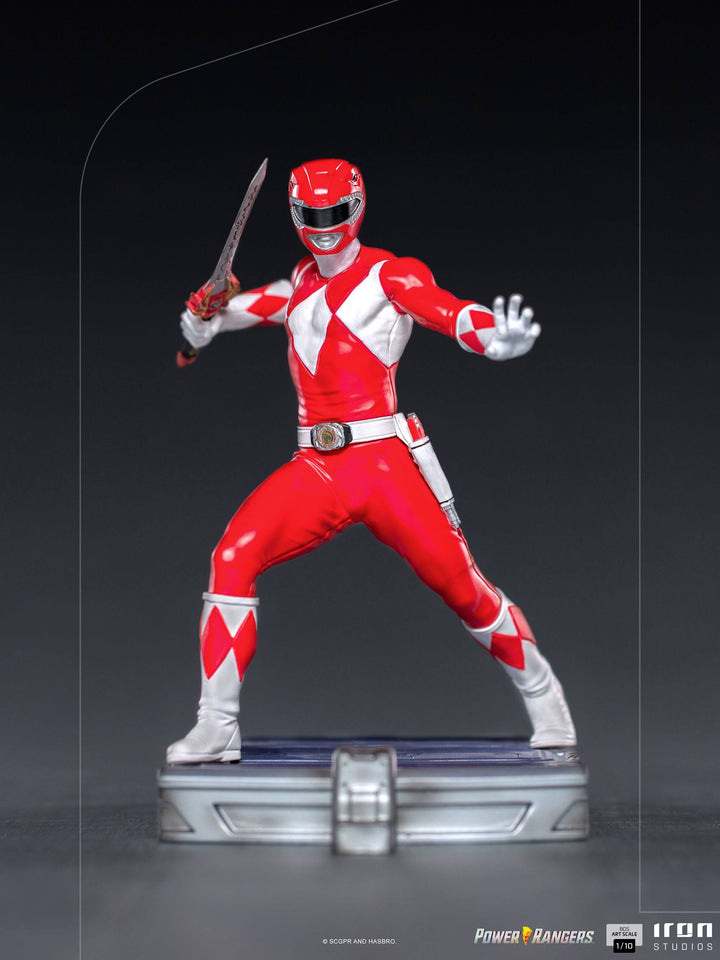 Iron Studios Power Rangers BDS 1/10 Art Scale Statue Red Ranger