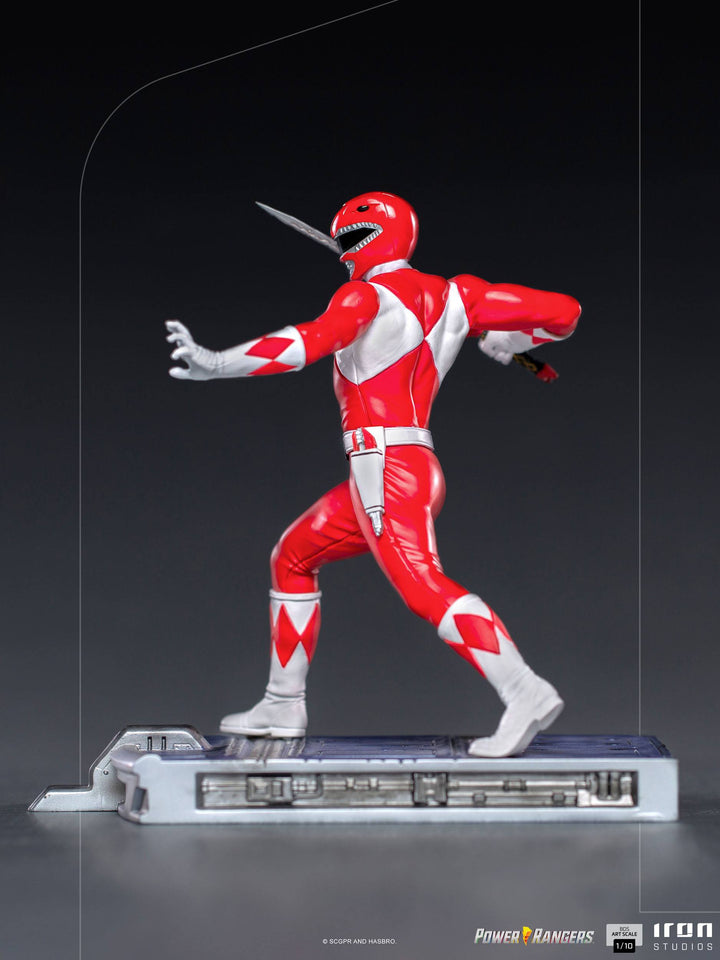 Iron Studios Power Rangers BDS 1/10 Art Scale Statue Red Ranger