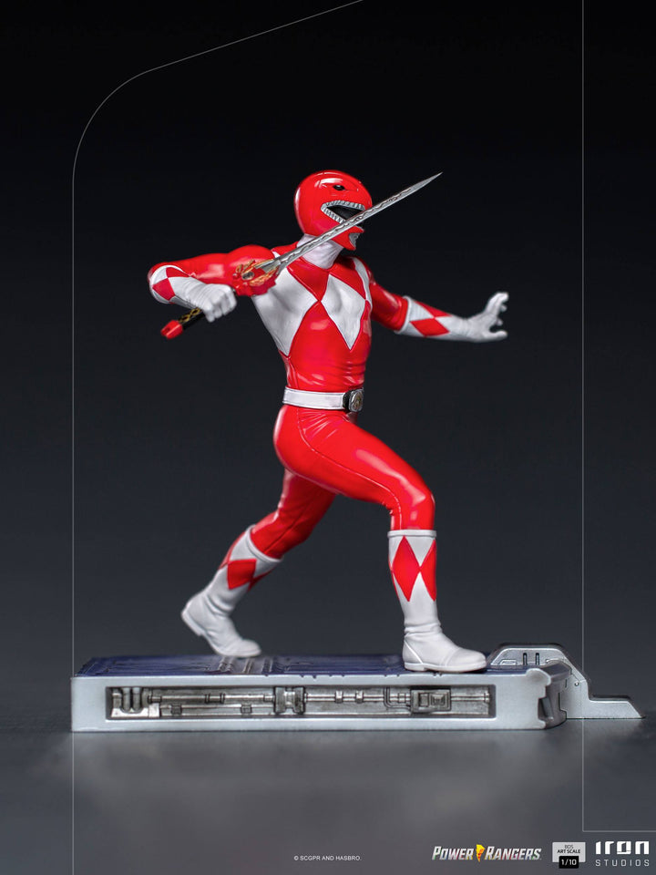 Iron Studios Power Rangers BDS 1/10 Art Scale Statue Red Ranger