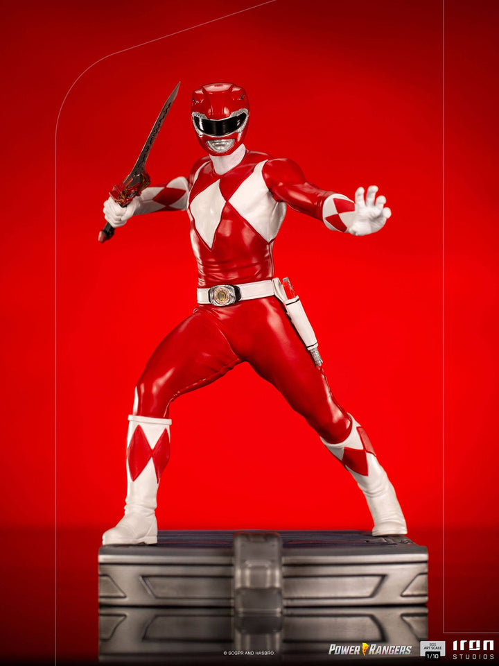 Iron Studios Power Rangers BDS 1/10 Art Scale Statue Red Ranger