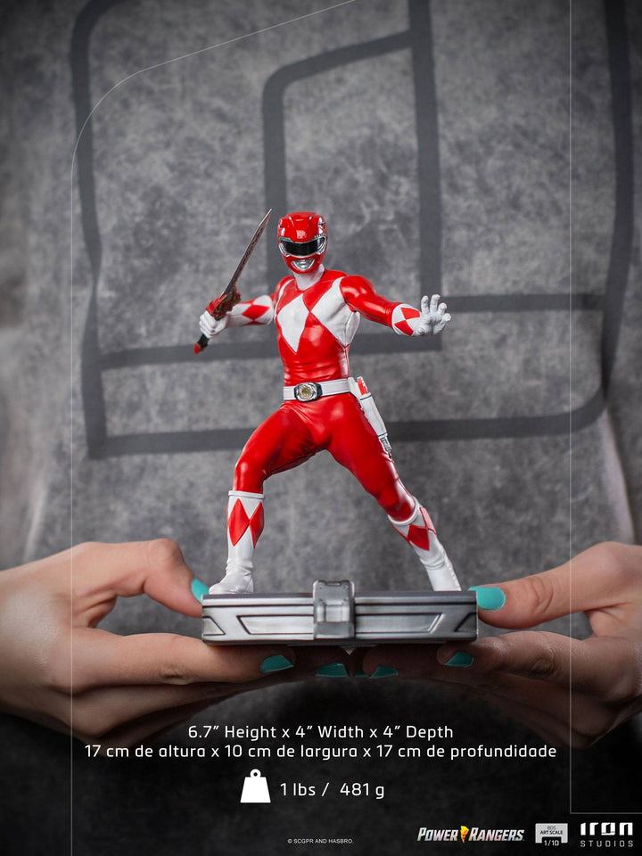 Iron Studios Power Rangers BDS 1/10 Art Scale Statue Red Ranger