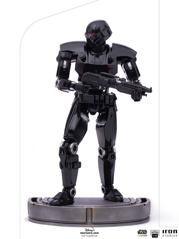 Iron Studios Star Wars The Mandalorian BDS 1/10 Art Scale Statue Dark Trooper