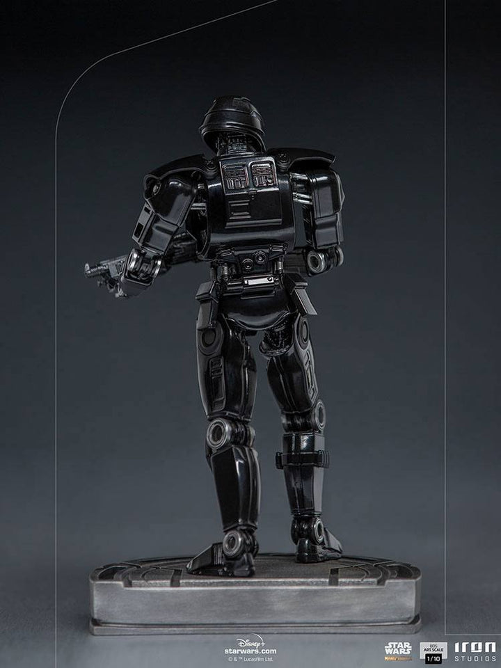 Iron Studios Star Wars The Mandalorian BDS 1/10 Art Scale Statue Dark Trooper