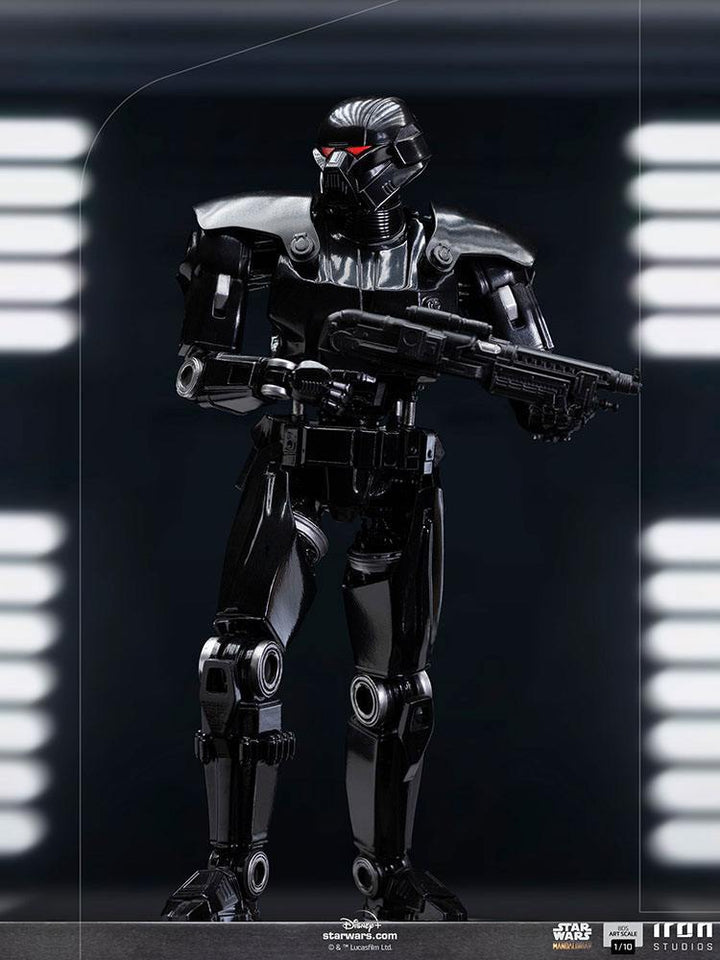 Iron Studios Star Wars The Mandalorian BDS 1/10 Art Scale Statue Dark Trooper