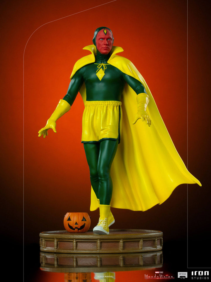 Iron Studios 1/10 Art Scale Statue WandaVision - Vision Halloween Version, Infinity Collectables