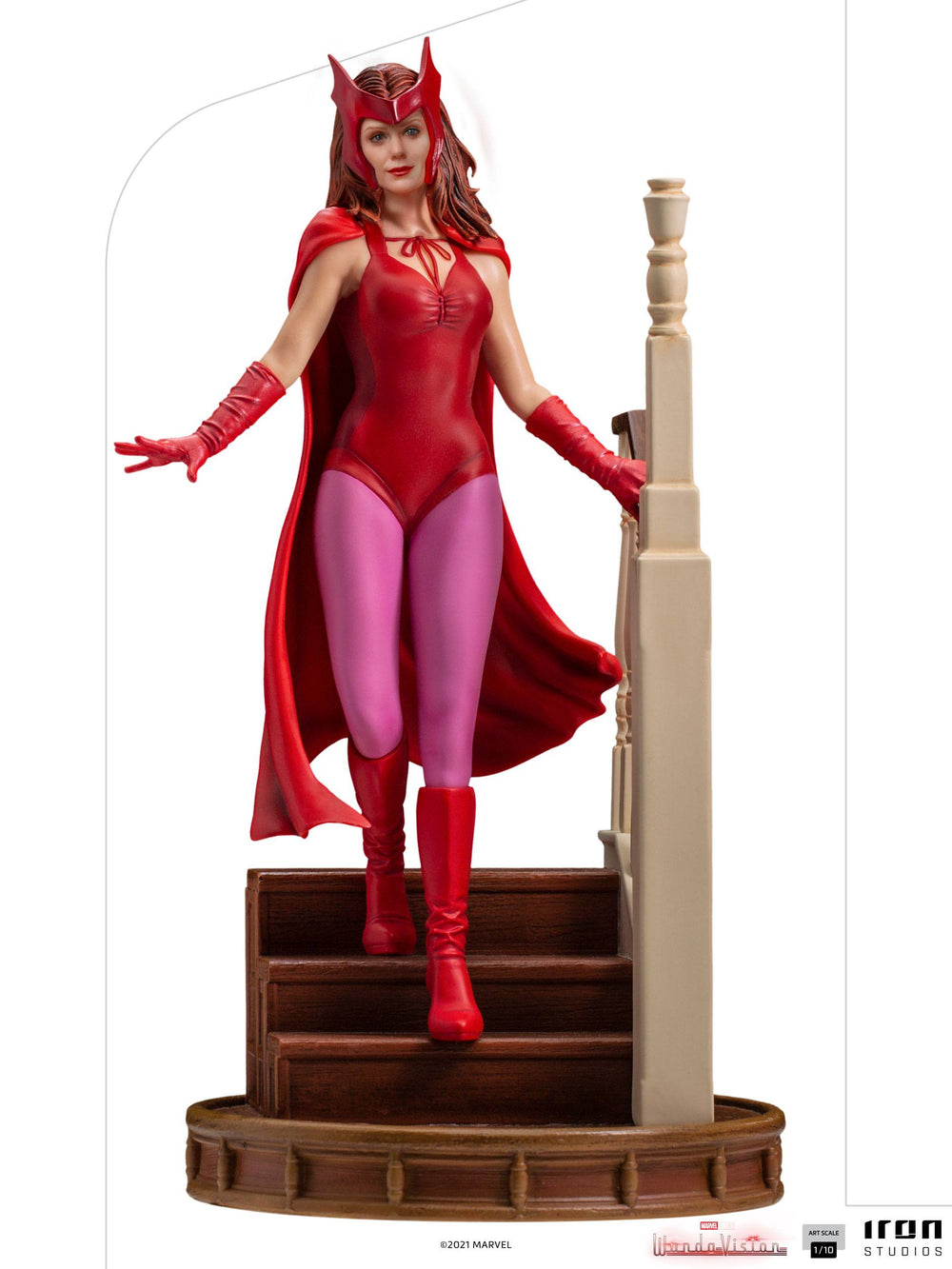 Iron Studios 1/10 Art Scale Statue WandaVision - Wanda Halloween Version, Infinity Collectables , Uncategorized